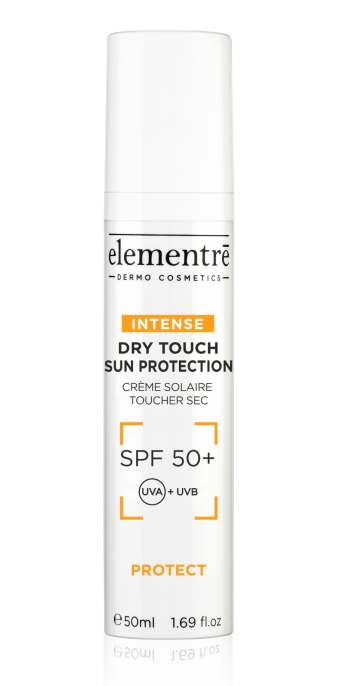 Солнцезащитный крем «Сухое прикосновение» Elementre SPF50+ 50 мл